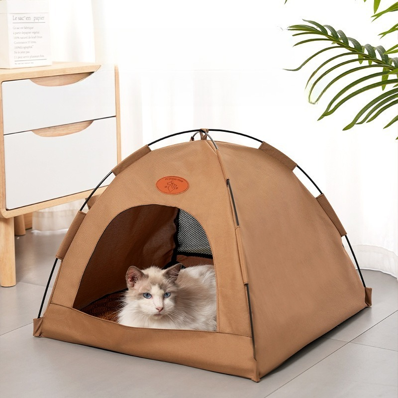 Outdoor Camping Dog Bed - 접이식 고양이 텐트 4계절 애완동물 하우스