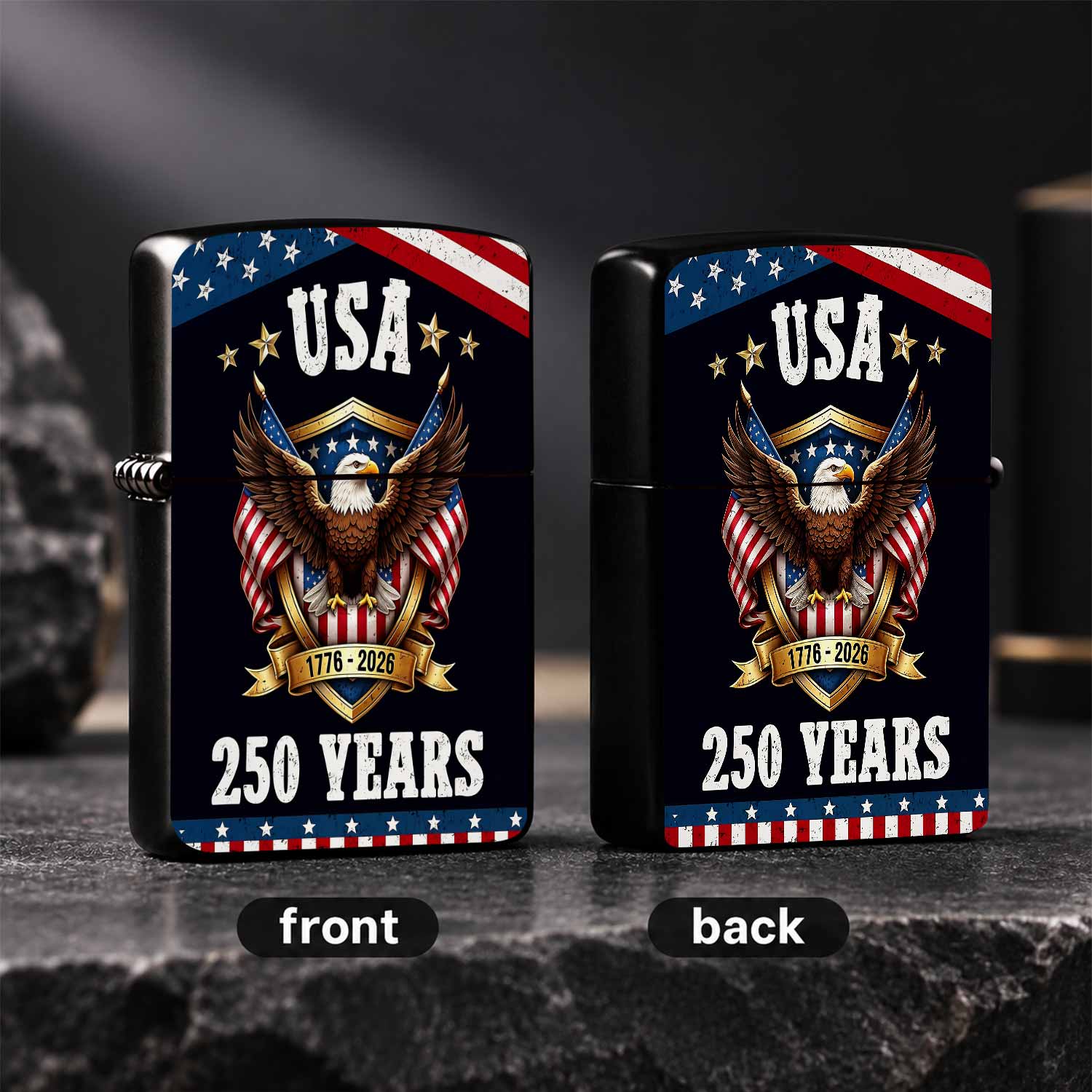 애국심을 담은 미국 250주년 기념 라이터, 1776- - Outdoor Camping Usa 리뷰 및 가격