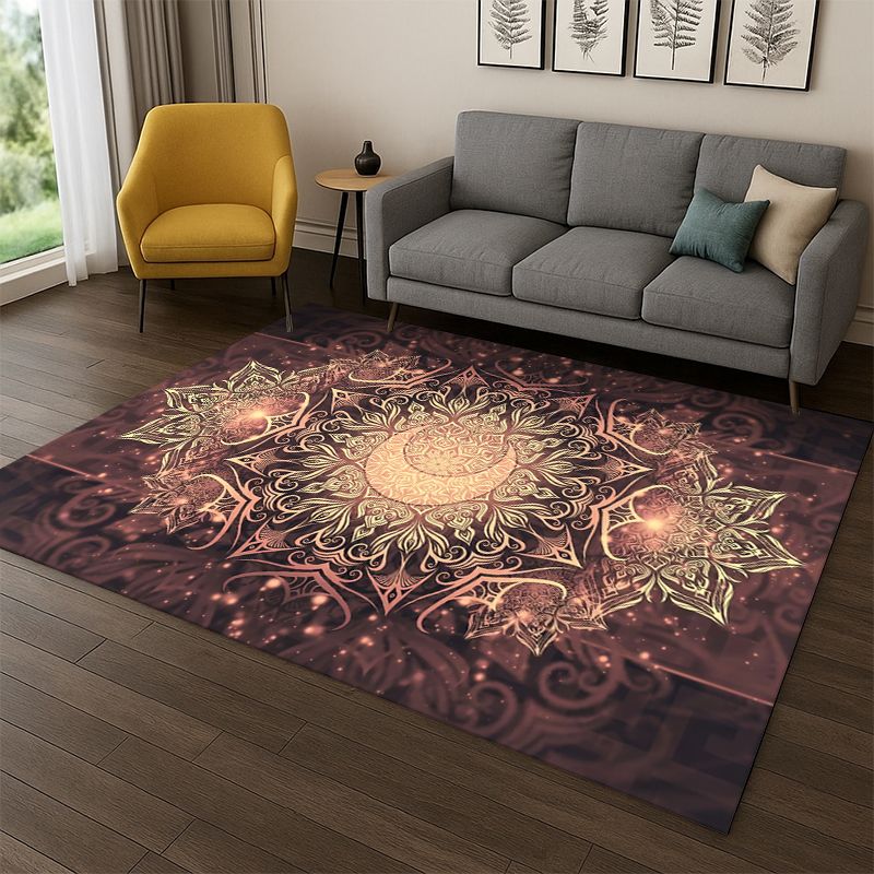 보헤미아 만다라 마법 꽃무늬 요가 매트, 침실, 거실, - Outdoor Camping Rugs 리뷰 및 가격