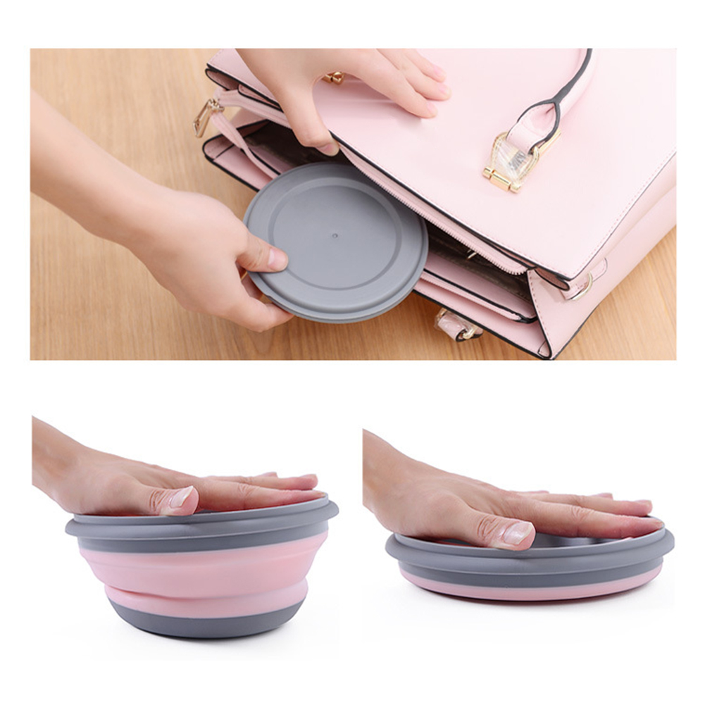 휴대용 접는 도시락 상자 그릇 세트 실리콘 3 개/대  - Outdoor Camping Dining Set 리뷰 및 가격