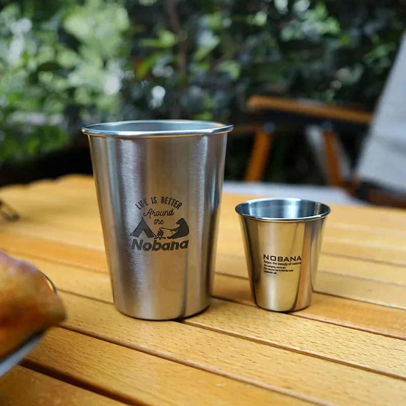 CLS 야외 304 스테인레스 스틸 컵 세트 캠핑 4/ - Outdoor Camping Dining Set 리뷰 및 가격