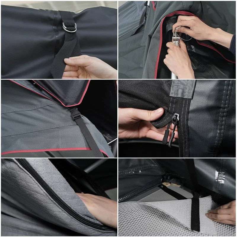 자동차 액세서리 캠핑카 야외 캠핑용 차양막이 포함된 완 - Outdoor Camping Van Tent 리뷰 및 가격